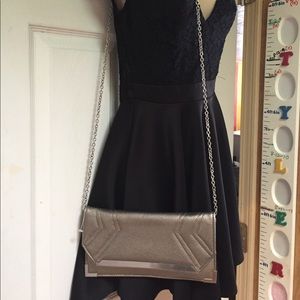 Silpada Clutch Handbag Silver